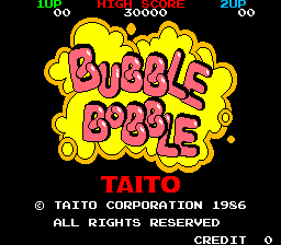 BUBBLE BOBBLE