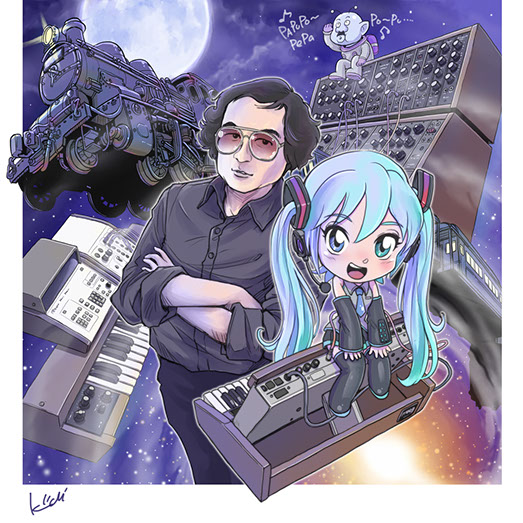 冨田勲と初音ミク　MOOG